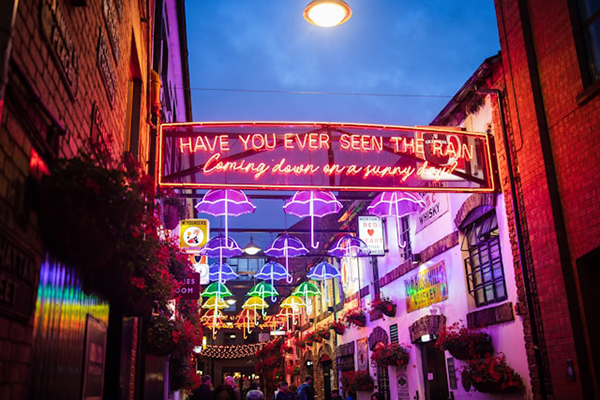 Street scene in Northern Ireland